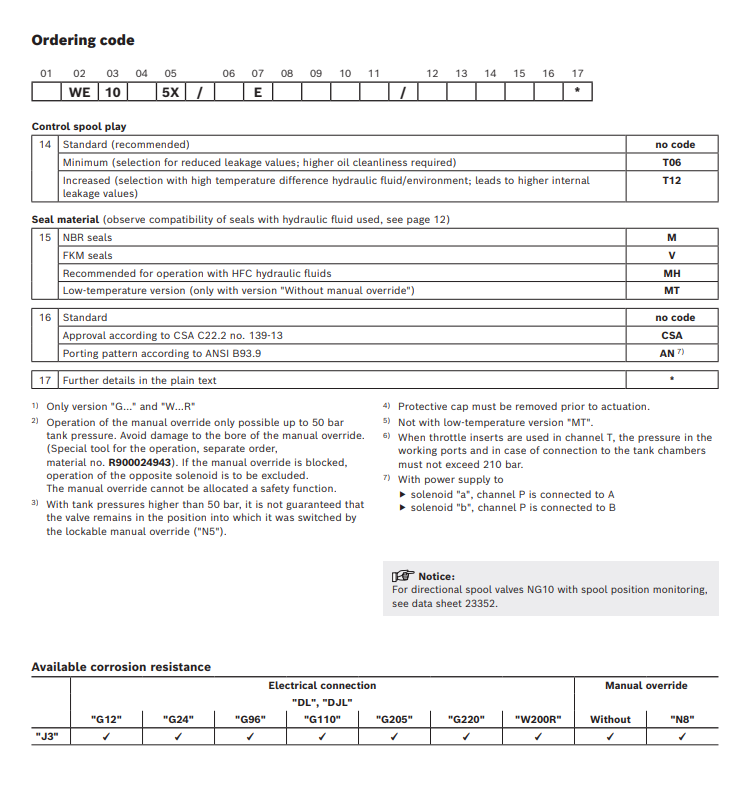 valve code- valve code-